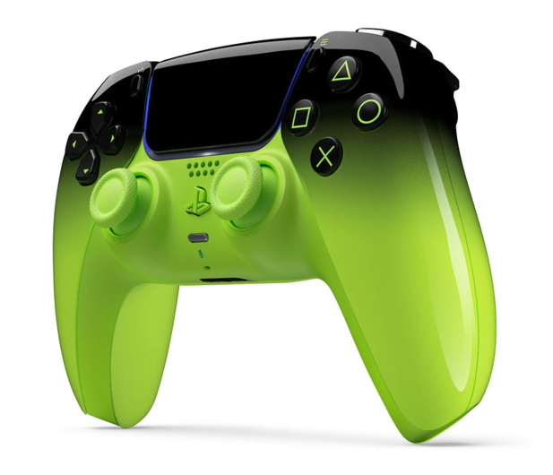 Pad SONY DualSense kontroler Remix Green do PlayStation 5 - 1483501 - zdjęcie 3